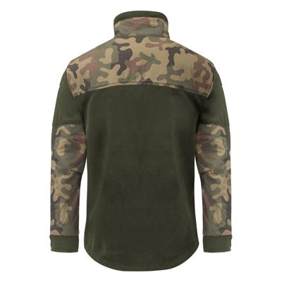 Veste INFANTRY polaire VERTE/WOODLAND POLONAISE Helikon-Tex® BL-INF-HF-18 3