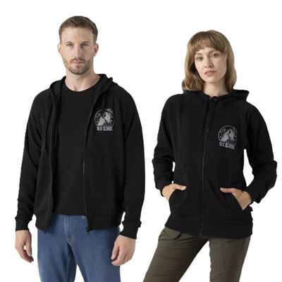 Sweat-shirt OLD SCHOOL avec fermeture éclair et capuche NOIR Helikon-Tex® BL-ODS-CB-01 6