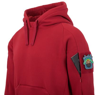 Sweat à capuche URBAN TACTICAL LITE ROUGE Helikon-Tex® BL-ULK-CB-25 5