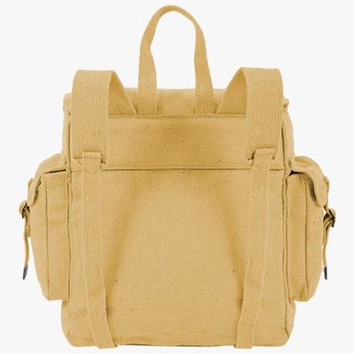 Sac à dos LARGE WEB avec poches BEIGE PRO-FORCE BP007Be 2