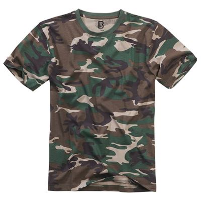 T-shirt Oeko-Tex® à manches courtes camouflage WOODLAND