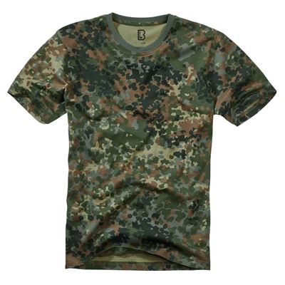 T-shirt Oeko-Tex® à manches courtes camouflage FLECKTARN