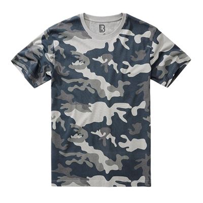 T-shirt Oeko-Tex® à manches courtes camouflage GREY CAMO