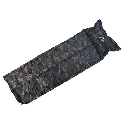 Matelas autogonflant avec oreiller WOODLAND