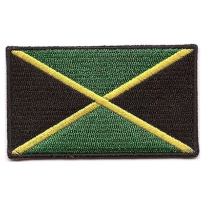 Écusson drapeau JAMAICA - COULEUR