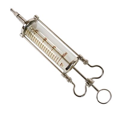 Seringue en verre de 100 ml