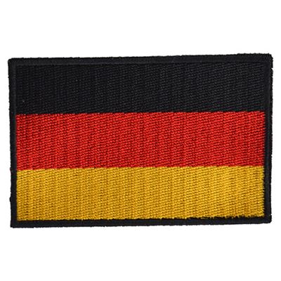 Écusson drapeau BW ALLEMAGNE - VELCRO COULEUR