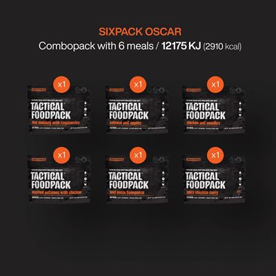 Nourriture déshydratée 6 portions SIXPACK OSCAR TACTICAL FOODPACK C0021 2