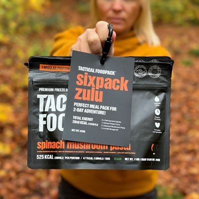 Nourriture déshydratée 6 portions SIXPACK ZULU TACTICAL FOODPACK C0022 3