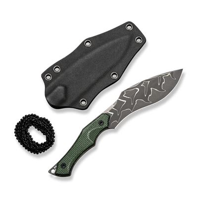 Couteau à lame fixe VAQUITA II avec étui de cou CIVIVI C047C-DS2 5