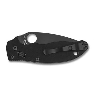 Couteau pliant MANIX® 2 BLACK G-10 Spyderco C101GBBK2 2