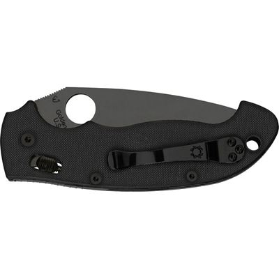 Couteau pliant MANIX® 2 XL BLACK G-10 Spyderco C95GBBK2 2