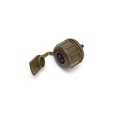 Bouchon NBC pour bouteilles US de 1 L et 2 L avec adaptateur pour masque à gaz. Armée américaine 4754NBC 3