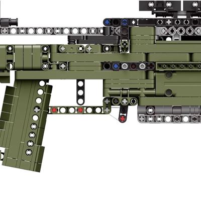 Stavebnice SNIPER s náboji 1492 dílků CALIBER GOURMET CBG-BB-1 2