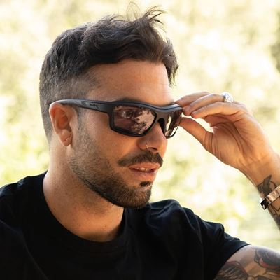 Lunettes de tir WX OZONE CAPTIVATE™ Monture NOIRE Verres Photochromic Grey WILEY X CCOZN05-W 5