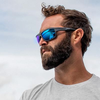 Lunettes de tir WX OZONE CAPTIVATE™ Monture GRISE Verres POLARISÉS bleus WILEY X CCOZN09-W 3