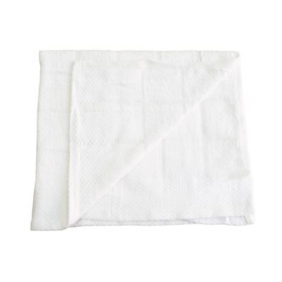 Serviette ITALIENNE 110 x 65 cm neuve BLANCHE