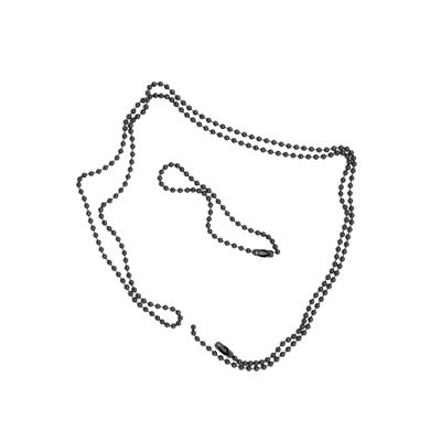 Chaînes US pour plaques d'identification, jeu NOIR original