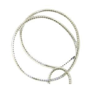 Manchon en plastique pour chaîne pour plaques d'identification TRANSPARENT