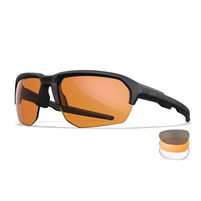 Lunettes de tir WX JAKL, lot de 3 verres, monture NOIRE WILEY X CHJKL08-W 6