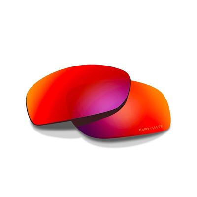 Verres de rechange pour lunettes WX JAKL CAPTIVATE™ ROUGES