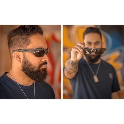 Lunettes de tir WX VALOR, lot de 3 verres, monture VERTE WILEY X CHVAL06G-W 7