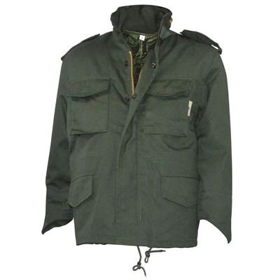 Veste enfant US M65 avec doublure VERTE  12002001 2