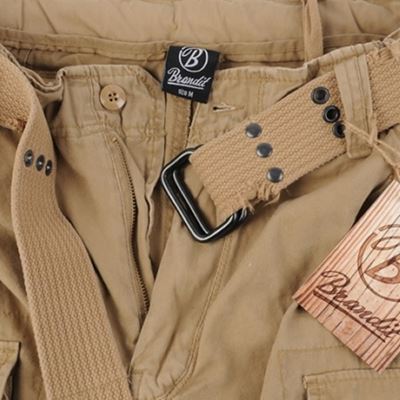 Short avec ceinture SAVAGE vintage BEIGE BRANDIT 2001-03F 3