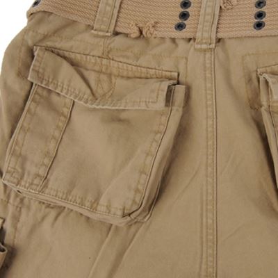 Short avec ceinture SAVAGE vintage BEIGE BRANDIT 2001-03F 4