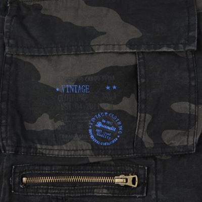 Short avec ceinture SAVAGE vintage NIGHT CAMO BRANDIT 2001-04O 3