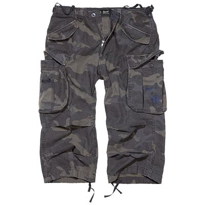 Short 3/4 INDUSTRY vintage DARK CAMO