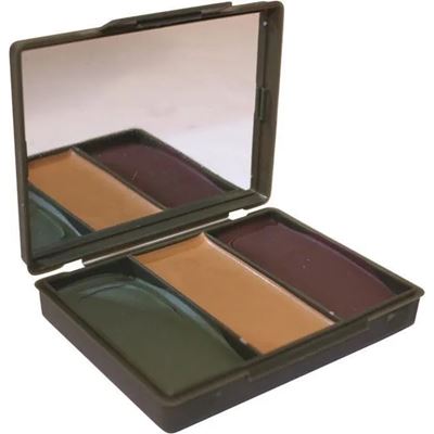 Couleurs de camouflage 3 couleurs britanniques avec miroir DESERT/MULTI TERRAIN