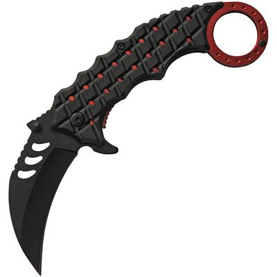 Couteau pliant RED SHRUB karambit