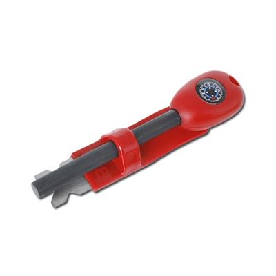 Allume-feu magnétique GRAND avec boussole ROUGE BCB CN340 2