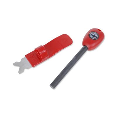 Allume-feu magnétique GRAND avec boussole ROUGE