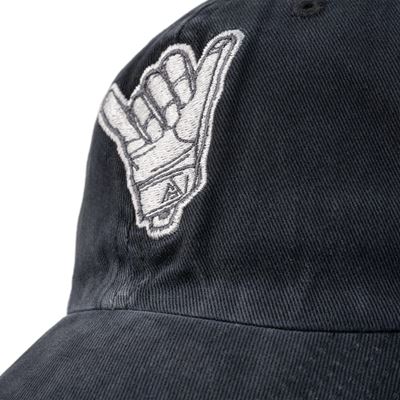 Casquette de baseball SHAKA NOIRE DIRECT ACTION® CP-SHKA-CTN-BLW 4