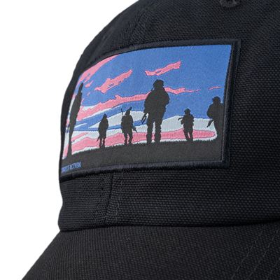 Casquette de baseball SUNSET NOIRE DIRECT ACTION® CP-SUNS-CTN-BLK 4
