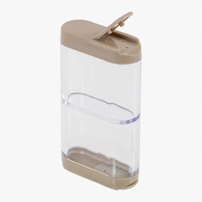 Pot à épices en plastique pour l'extérieur - salière et poivrière