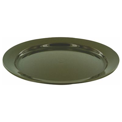 Assiette creuse en plastique 24 cm VERTE