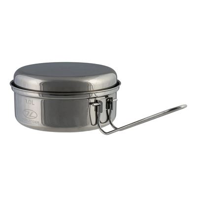Casserole BILLY 1 litre en acier inoxydable HIGHLANDER CP298-SR 2