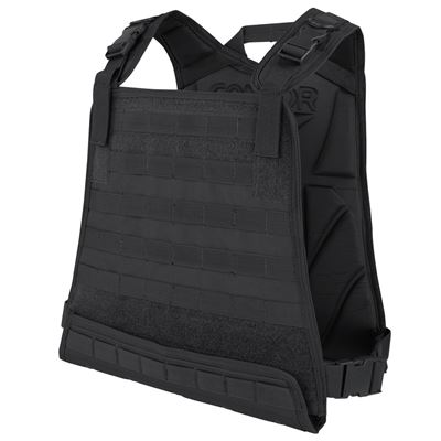 Gilet porte-plaques MOLLE - COMPACT NOIR