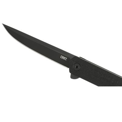 Couteau pliant CEO FLIPPER BLACKOUT NOIR CRKT CR7097K 8