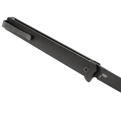 Couteau pliant CEO FLIPPER BLACKOUT NOIR CRKT CR7097K 9