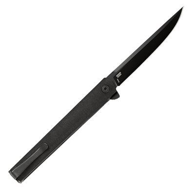 Couteau pliant CEO FLIPPER BLACKOUT NOIR CRKT CR7097K 10