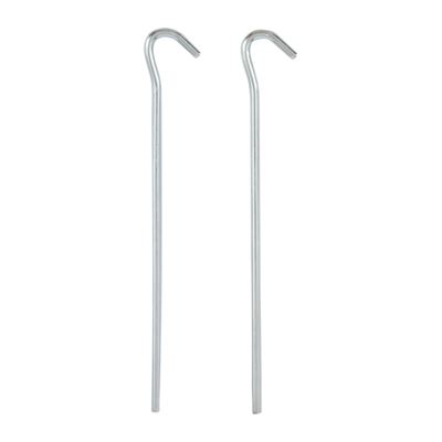 Piquet de tente en acier 18 cm 10 pièces