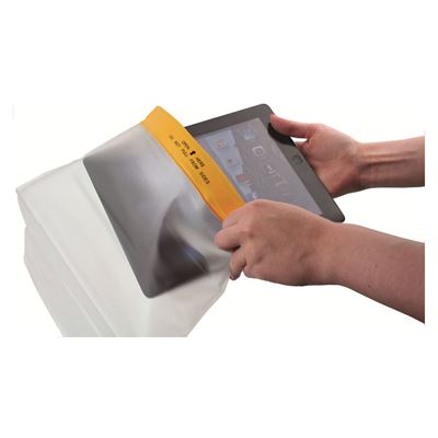 Étui étanche à porter autour du cou 270 x 340 mm JAUNE PRO-FORCE CS109 2
