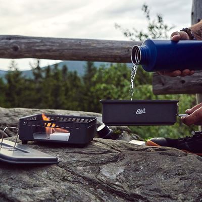 Set de cuisine carré 1100 ml en aluminium anodisé dur ESBIT® CS1100HA 5