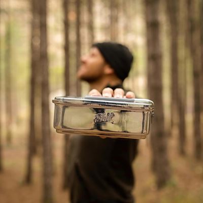 Set de cuisine carré 1100 ml INOX ESBIT® CS1100ST 5