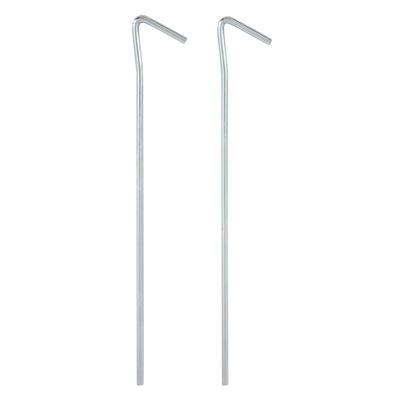 Piquet de tente en acier 21,5 cm 100 pièces