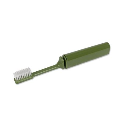 Brosse à dents pliable en plastique VERT BCB CS740 2